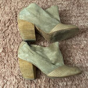 Colonial Madness Suede Ankle Boots